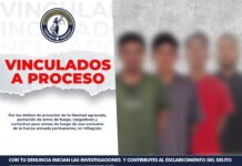 FISCALÍA DE GUANAJUATO OBTIENE VINCULACIÓN A PROCESO DE CÉLULA CRIMINAL DETENIDA POR ELEMENTOS DE SECRETARÍA DE SEGURIDAD Y PAZ EN VILLAGRÁN