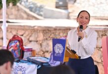 Arranca Samantha Smith campaña “Mi Mochila Diferente 2026” para apoyar a estudiantes de secundaria
