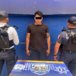 Detienen a hombre con presunta droga en la zona de la Ex Estación