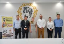 Samantha Smith suma esfuerzos para fortalecer la prevención contra la extorsión