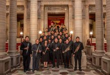 La Banda de Música del Estado de Guanajuato comparte escenario con Angélica Retana y Philippe Cuper en el FIC