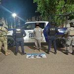 Decomisan arma de fuego y cartuchos útiles